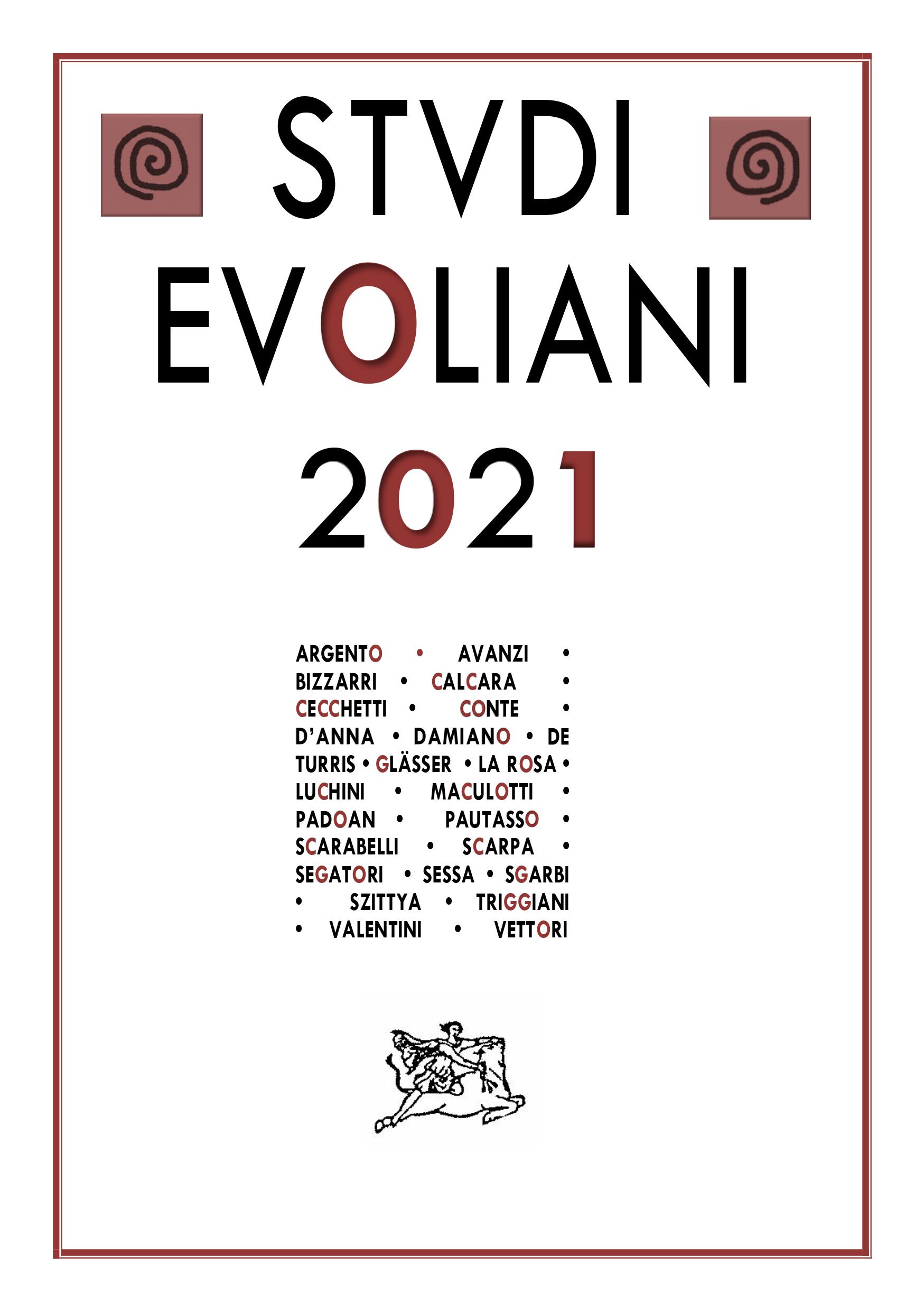Studi Evoliani 2021