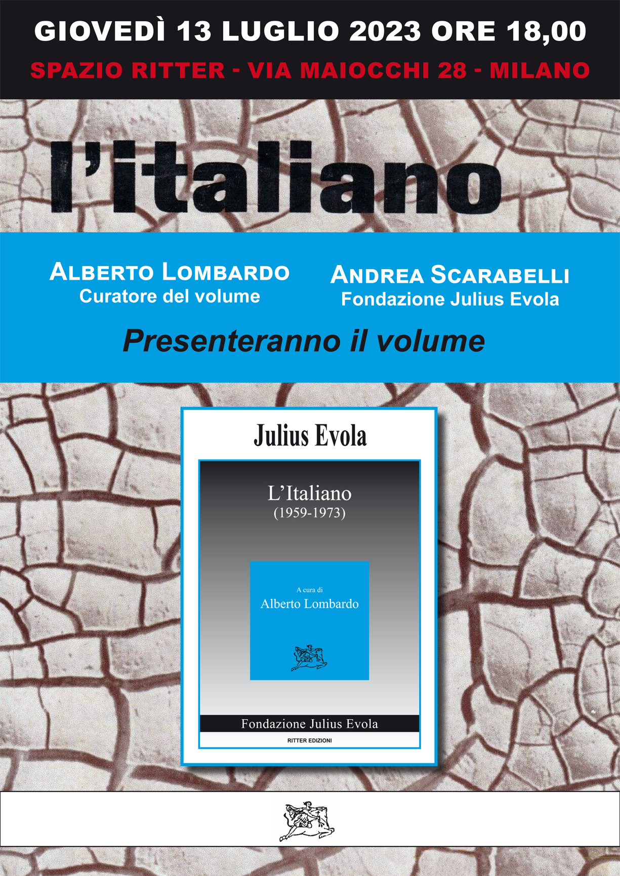Milano, 13 luglio: Evola giornalista su «L’Italiano» di Romualdi